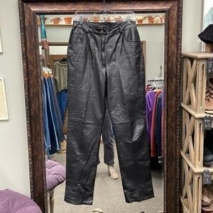 Metrostyle leather pants 10 Tall